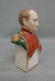 Miniature Limoges Bust of Napoleon