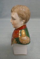 Miniature Limoges Bust of Napoleon