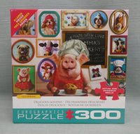 300 Piece Puzzle "Delicious Goodies" - Certified Complete