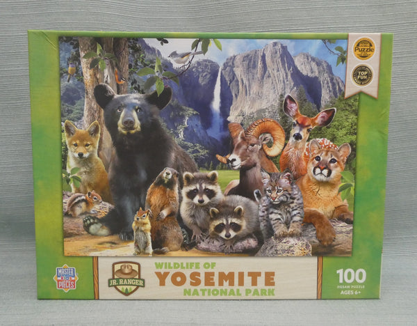 100 Piece Puzzle "Wildlife of Yosemite National Park" - Brand New!