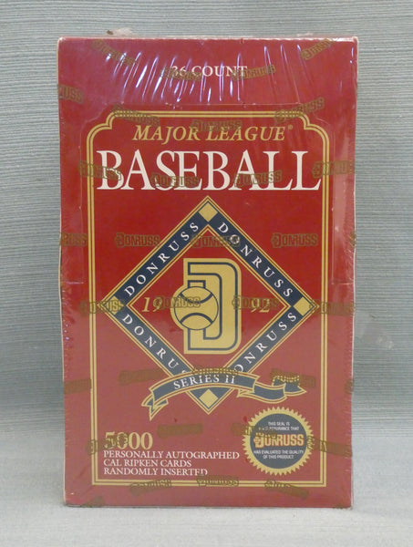 1992 Don Russ Baseball Card Set, Series II - Factory Sealed