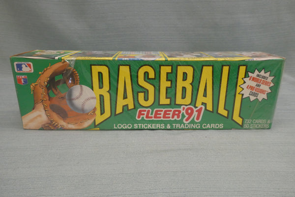 1991 Fleet Baseball Collector Card Set - Factory Sealed