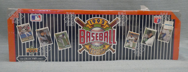 1992 Upper Deck Baseball Collector Card Set - Factory Sealed