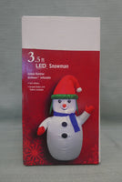 3.5 ft. LED Snowman Inflatable by Gemmy - Like New!