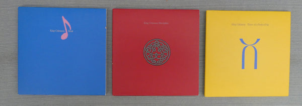 King Crimson 3 CD Set - Discipline, Beat and Three of a Perfect Pair