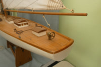 6' Model Sailboat with Stand, Mast & 3 Sails