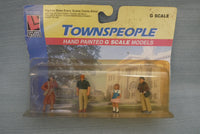 Life-Like Townspeople G Scale Train Models