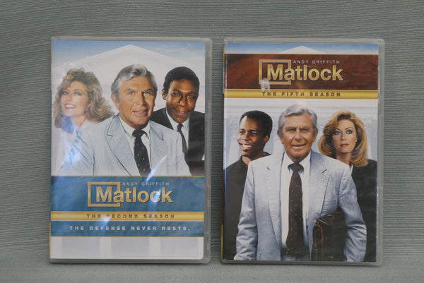 Matlock - Seasons 2 & 5 on DVD