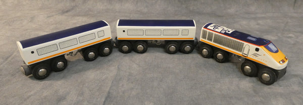 Brio Eurostar 3-Car Toy Train