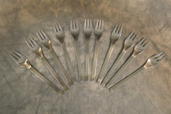 Vintage Henckels MCM Mediterranean 6" Forks - Set of 11