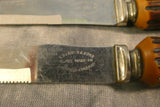 Vintage E. Parker & Sons Antler Knives  - Set of 5