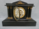 1981 Vintage Ansonia Clock Company 8-Day Mantel Clock