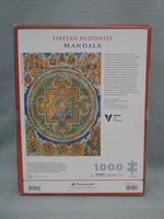 1000 Piece Tibetan Buddhist Mandala Puzzle - Certified Complete!