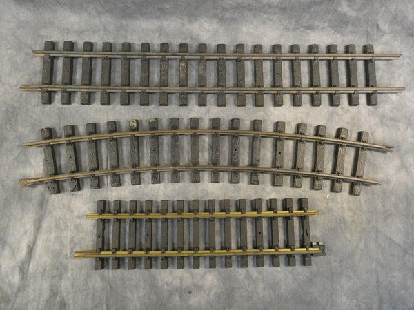 Brass G Scale Model Railroad Tracks - Lot of 3
