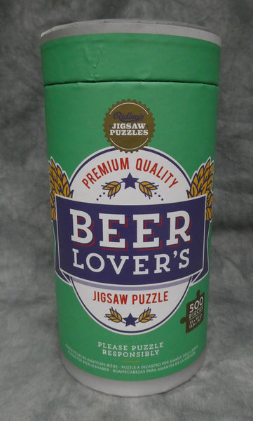 500 Piece Beer Lover's Puzzle - Brand New!