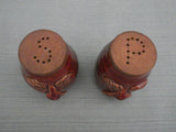 Stoneware Salt & Pepper Face Shakers