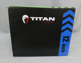 Titan Fitness Youth 3-In-1 Heavy Foam Plyo Box – 12" x 14" x 16"