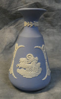 Wedgwood Blue Jasperware Bud Vase