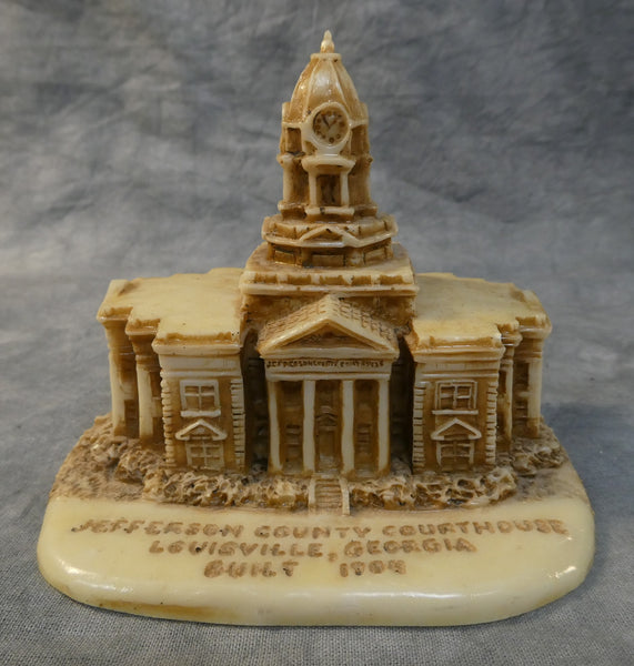 Jefferson County Courthouse Limited Edition Georgia Marble Figuine