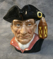 Vintage 3.5" Night Watchman Toby Jug