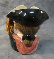 Vintage 3.5" Night Watchman Toby Jug