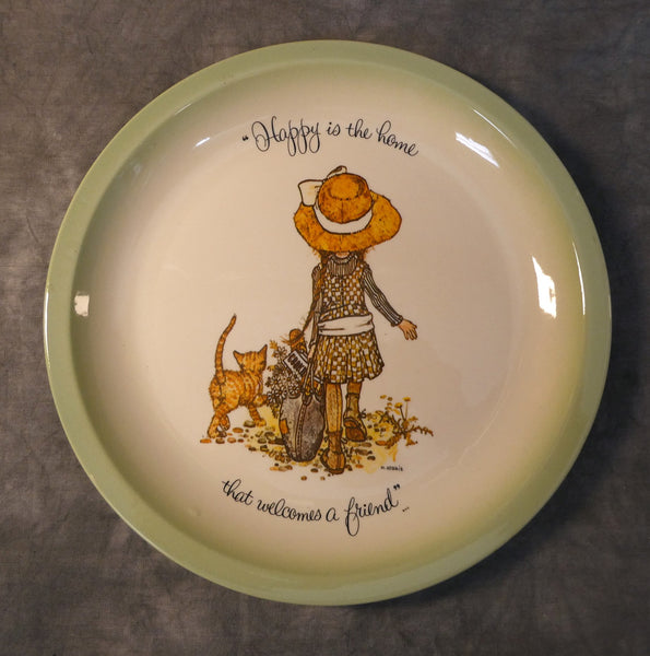 Vintage Holly Hobbie 10.5" Collectible Edition Plate