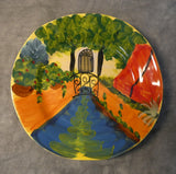 Vietri Handpainted Ceramic 9" Plate