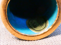 Cloisonne Cat Thimble