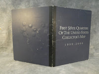 First State Quarters of the United States Collector's Map, 1999-2008 - Complete