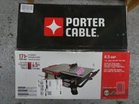 Porter Cable 6.5 Amp 7in. Table Top Wet Tile Saw, PCE980