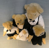 The Classic Velvet Vander Bears Collection - 5 Plush Animals