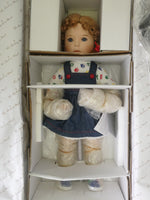 Can I Keep Her? Danbury Mint Doll with Kitten - New in Box!