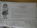 Can I Keep Her? Danbury Mint Doll with Kitten - New in Box!