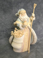 Santa With Toys Figurine by Foundations by Enesco