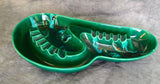 Large Emerald Green Royal Haeger Ashtray