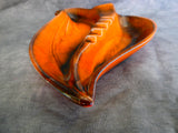 Burnt Orange Ashtray Made in California