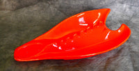 Bright Orange Mid-Century Ashtray