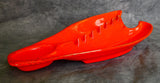 Bright Orange Mid-Century Ashtray