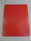 Red Leather Levenger Portfolio