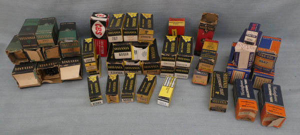 Vacuum Tubes - Lot of 42 in Original Boxes