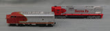 Santa Fe HO Scale Model Train Engines - Lot of 2