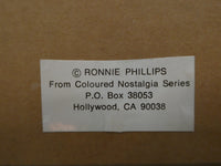 Ronnie Phillips Coloured Nostalgia Series Prints, Signed by Artist - Set of 2