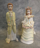 Vintage Lee Wollard 7" Porcelain Figurines - Penny #100A and Peter #100B
