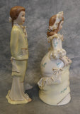 Vintage Lee Wollard 7" Porcelain Figurines - Penny #100A and Peter #100B