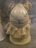 Vintage Lee Wollard 7" Porcelain Figurines - Penny #100A and Peter #100B