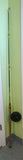 Vintage 6' Fiberglass Fishing Rod with Pflueger SAL-Trout 1558-DA Reel