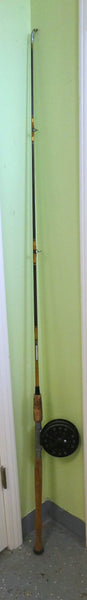Vintage 6' Fiberglass Fishing Rod with Pflueger SAL-Trout 1558-DA Reel