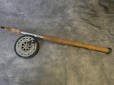 Vintage 6' Fiberglass Fishing Rod with Pflueger SAL-Trout 1558-DA Reel