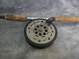 Vintage 6' Fiberglass Fishing Rod with Pflueger SAL-Trout 1558-DA Reel