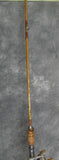 Vintage Fiberglass Fishing Rod with Pfleuger Skilkast No. 1953 Reel